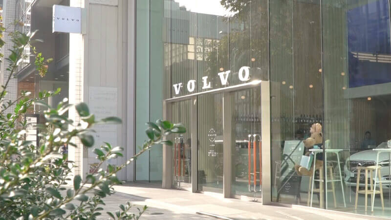 VOLVO STUDIO AOYAMAの映像コンテンツ 1